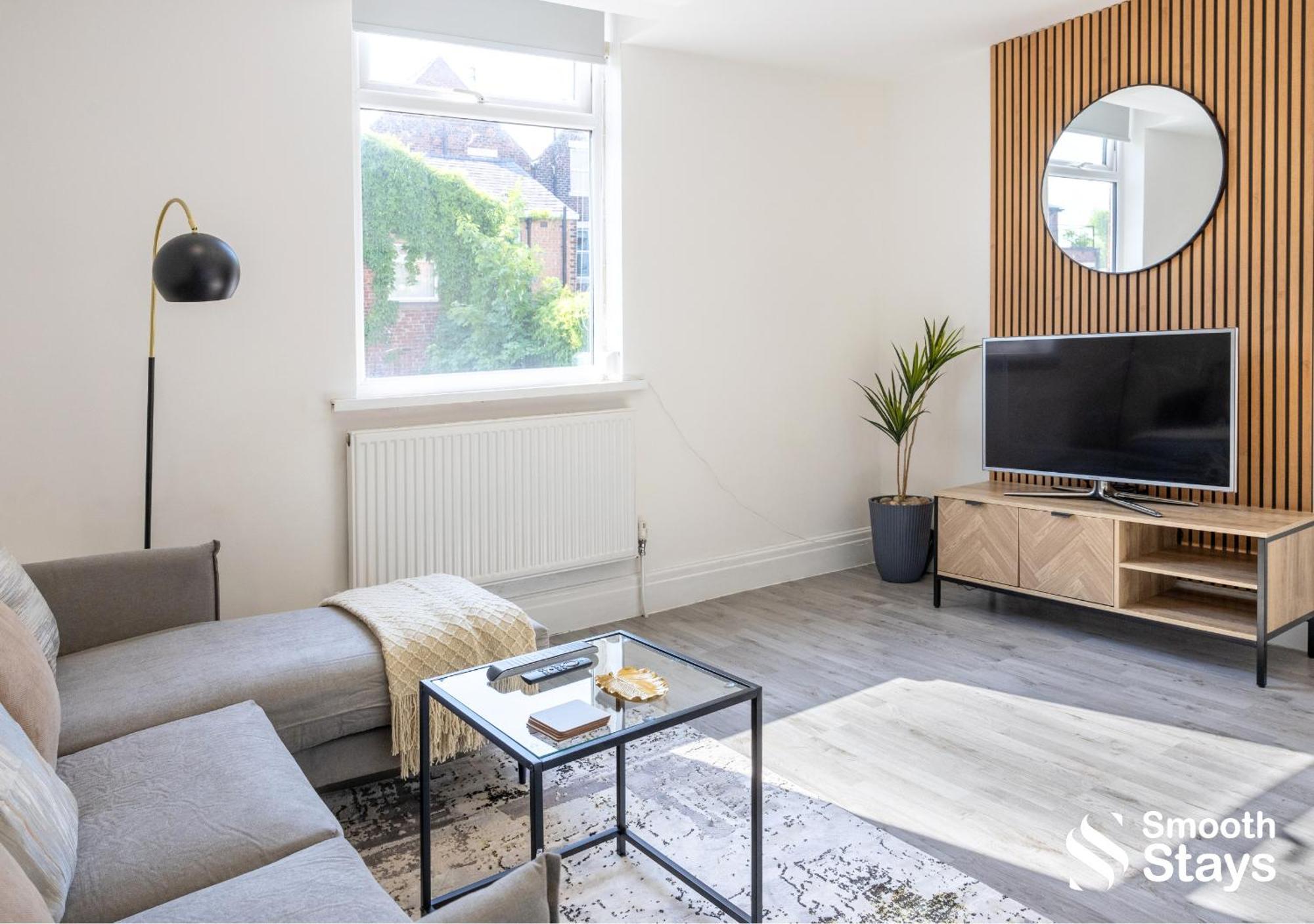 One Bedroom Apartment At Smooth Stays Short Lets & Serviced Accommodation Preston With Parking Near Train Station Eksteriør billede